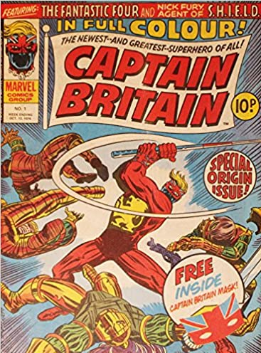 First appearance of Brian Braddock in Captain Britain #1