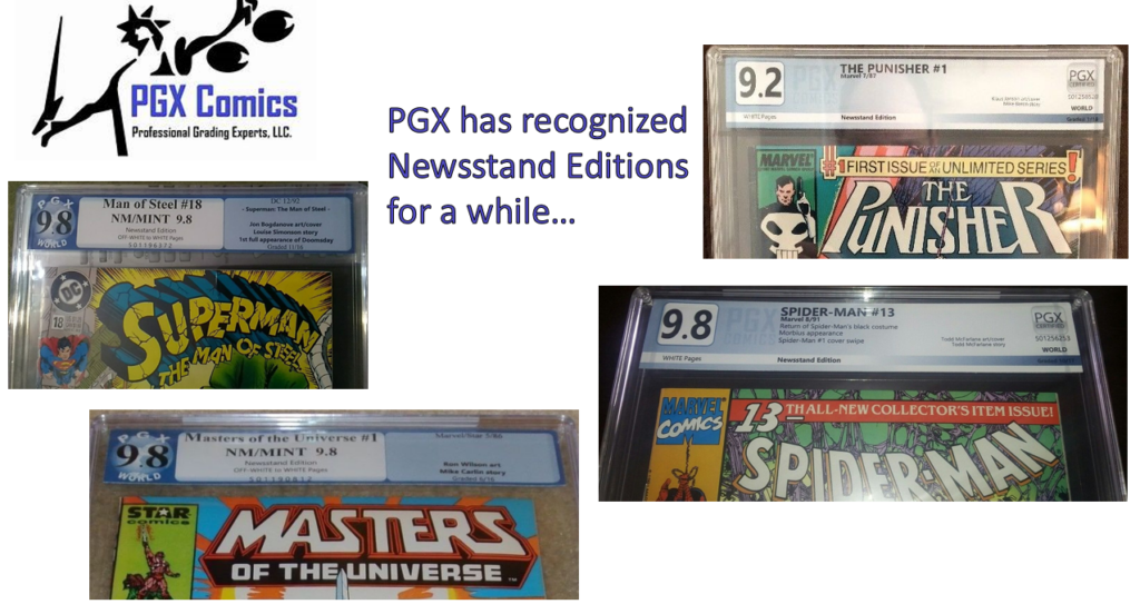 PGX has recognized newsstands for a long time.