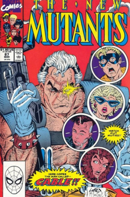 New Mutants #87 first appearance of Cable