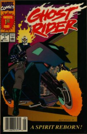 Ghost Rider #1 newsstand edition